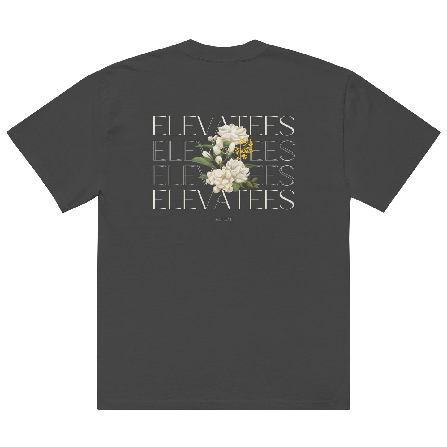 Heavyweight ElevaTees Vintage Flower T-Shirt