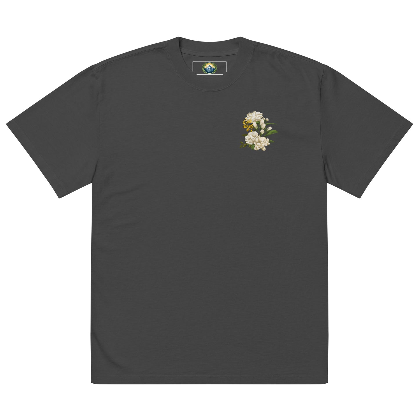 Heavyweight ElevaTees Vintage Flower T-Shirt