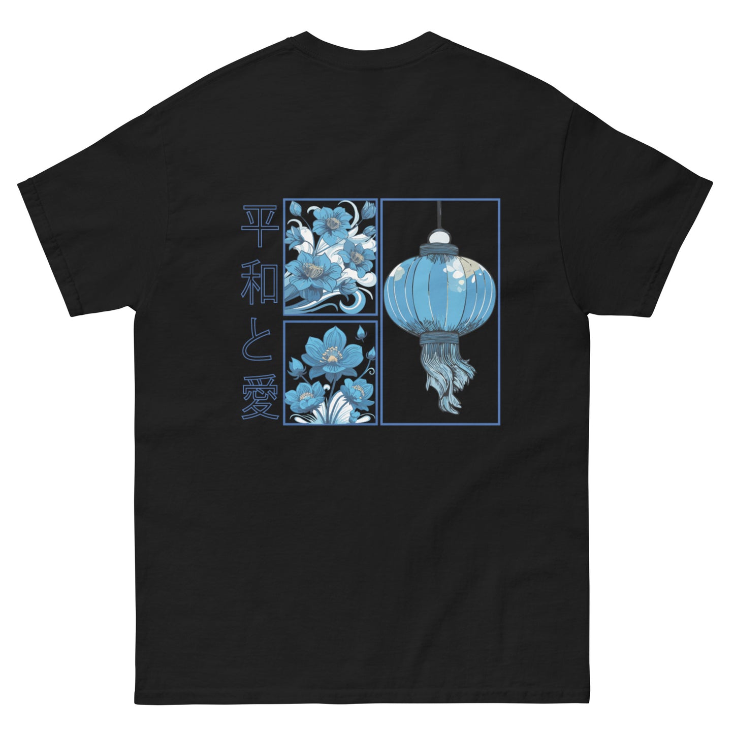 Blue Sakura Comic T-Shirt
