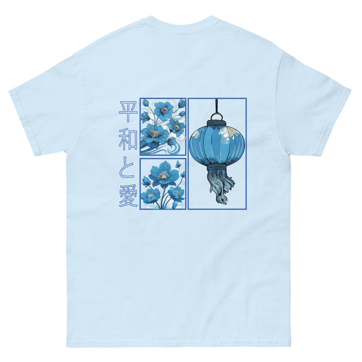 Blue Sakura Comic T-Shirt