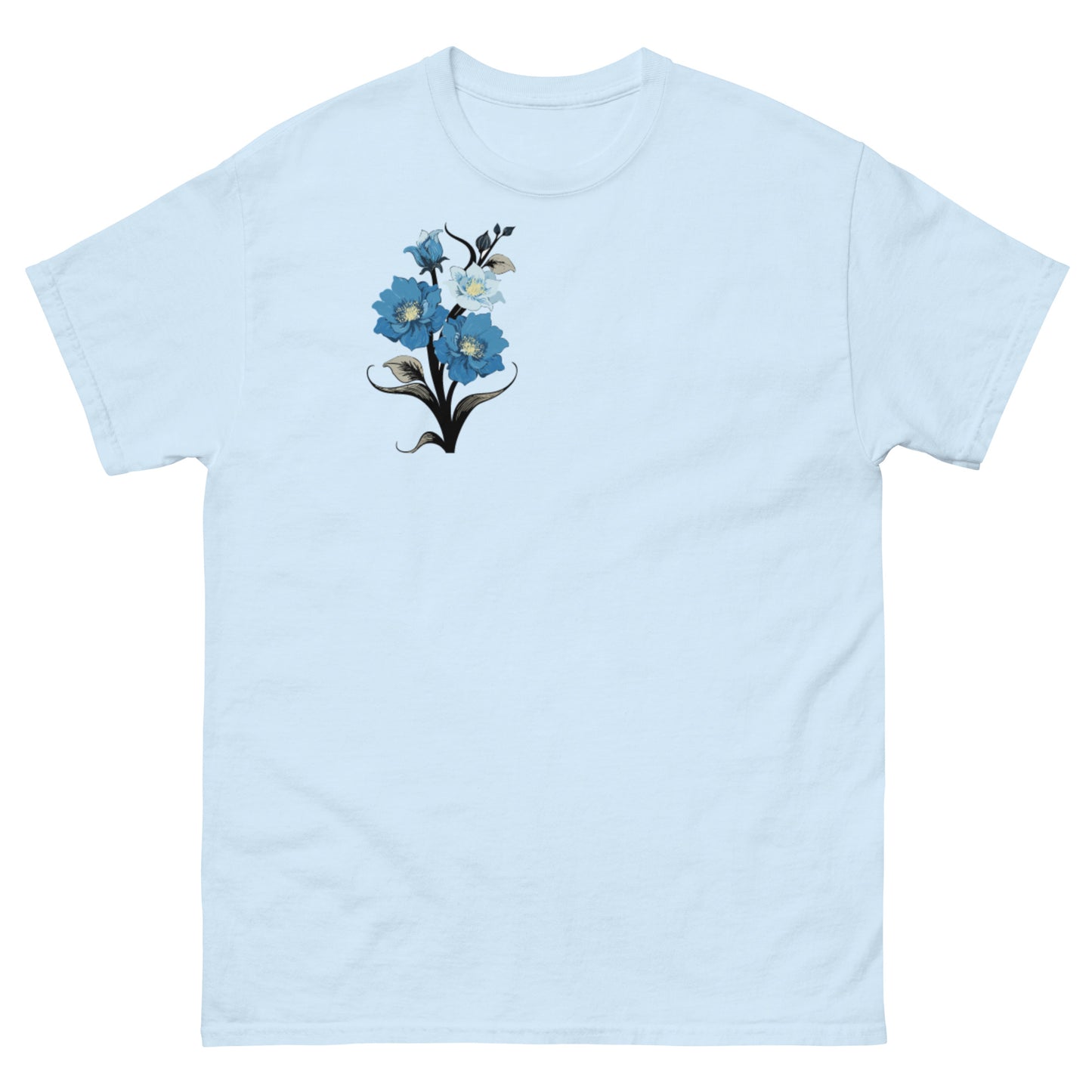 Blue Sakura Comic T-Shirt