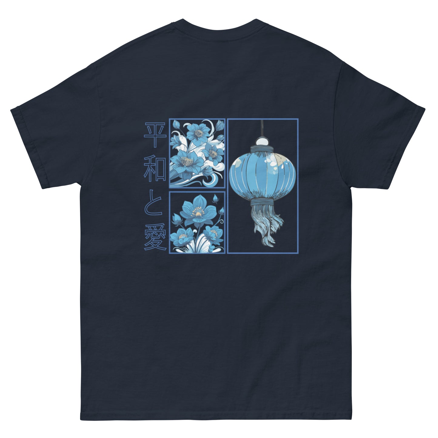 Blue Sakura Comic T-Shirt