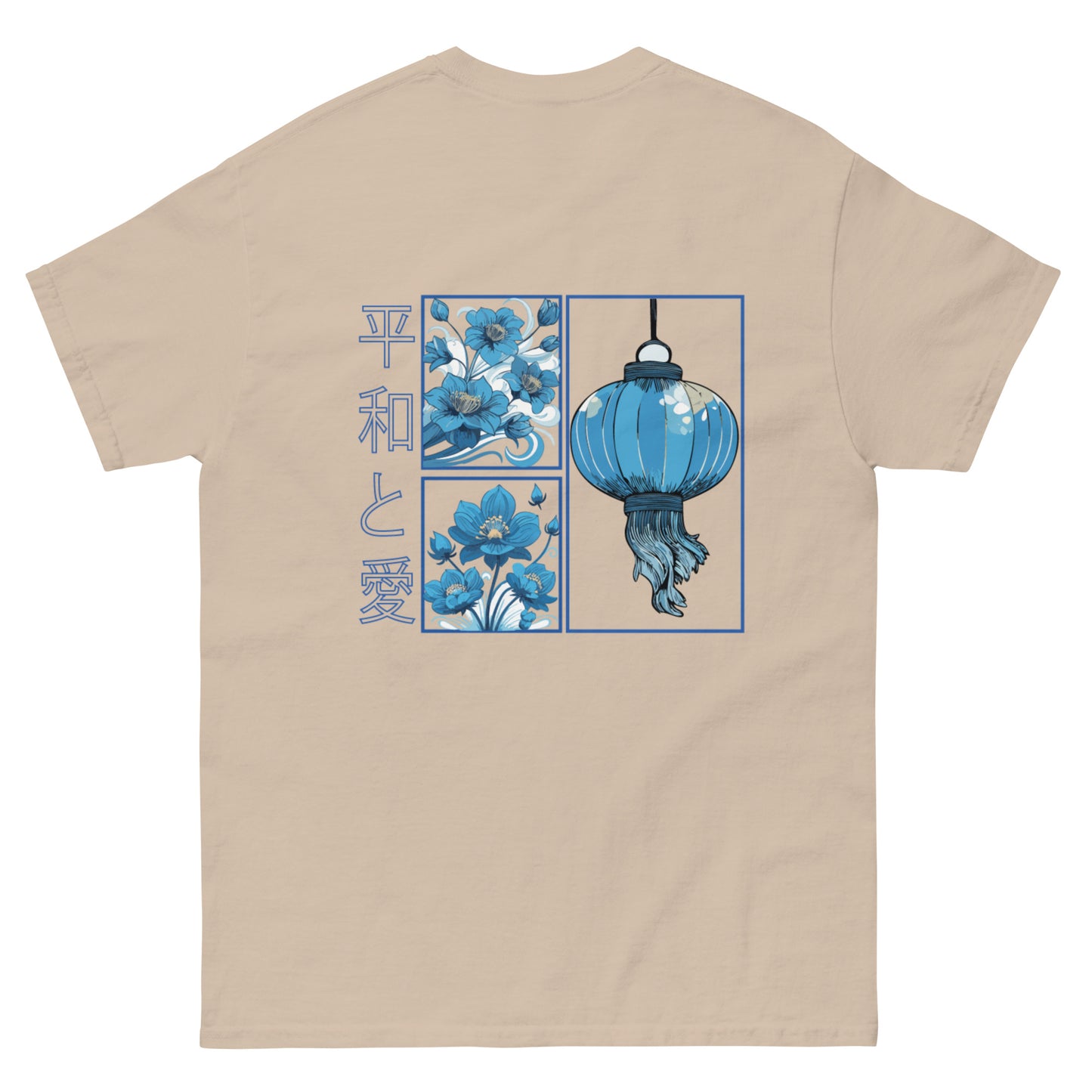 Blue Sakura Comic T-Shirt
