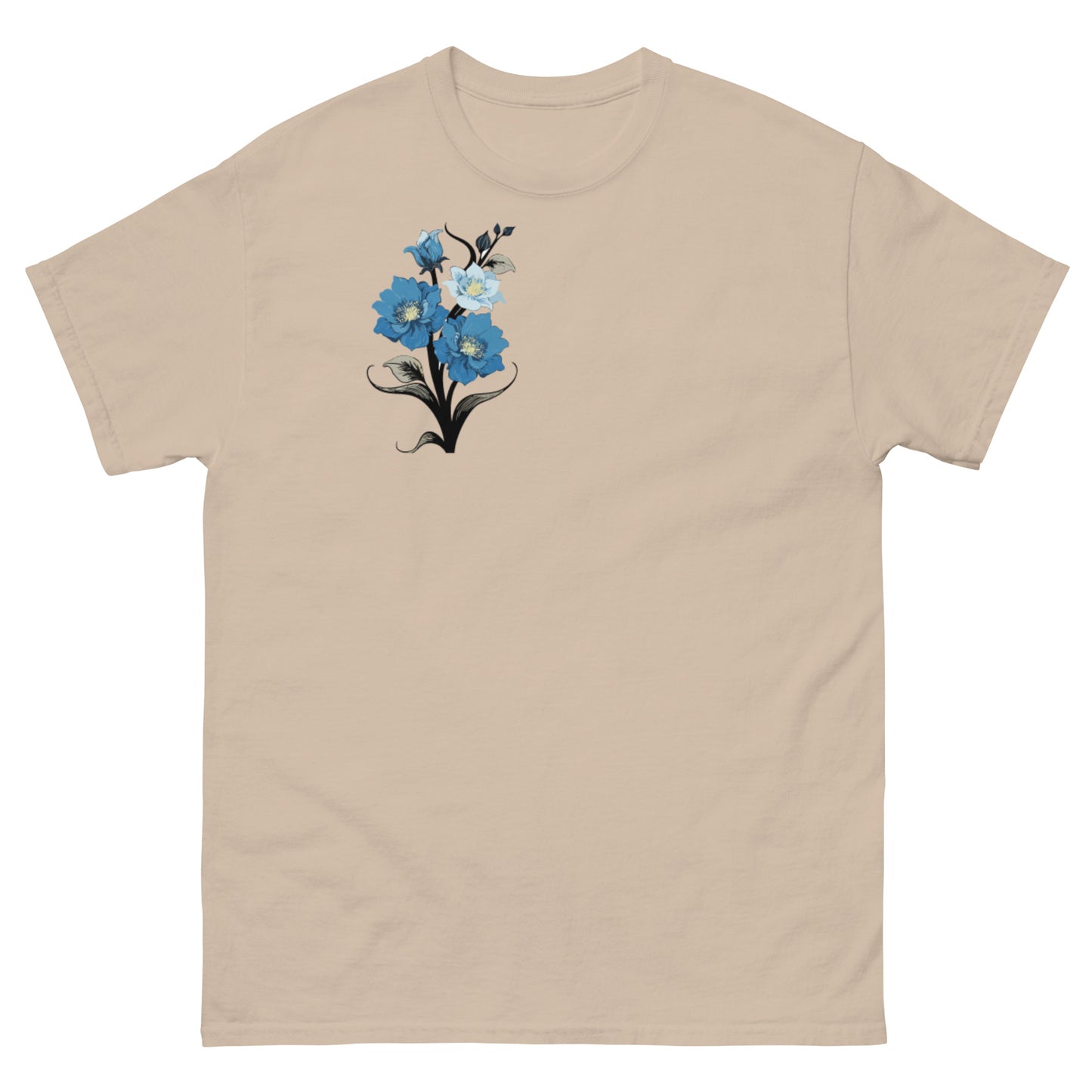 Blue Sakura Comic T-Shirt