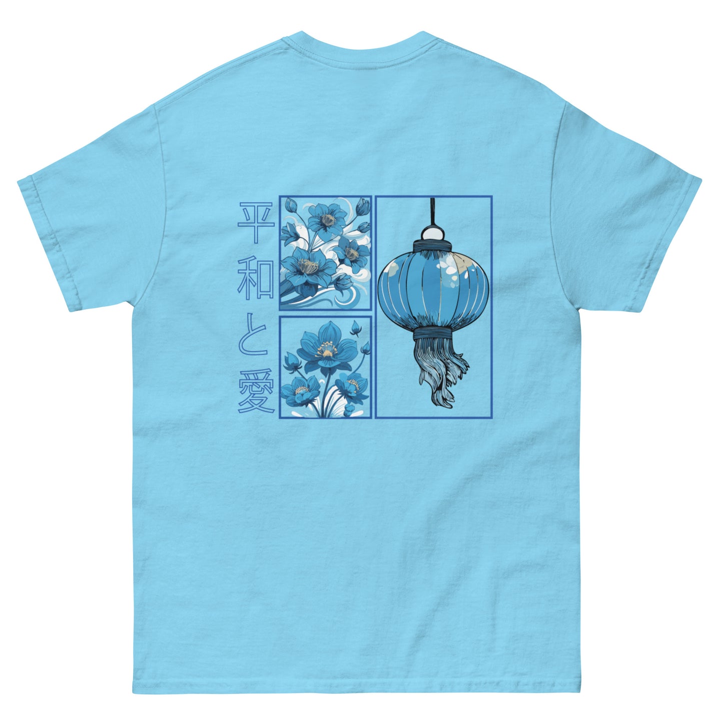 Blue Sakura Comic T-Shirt