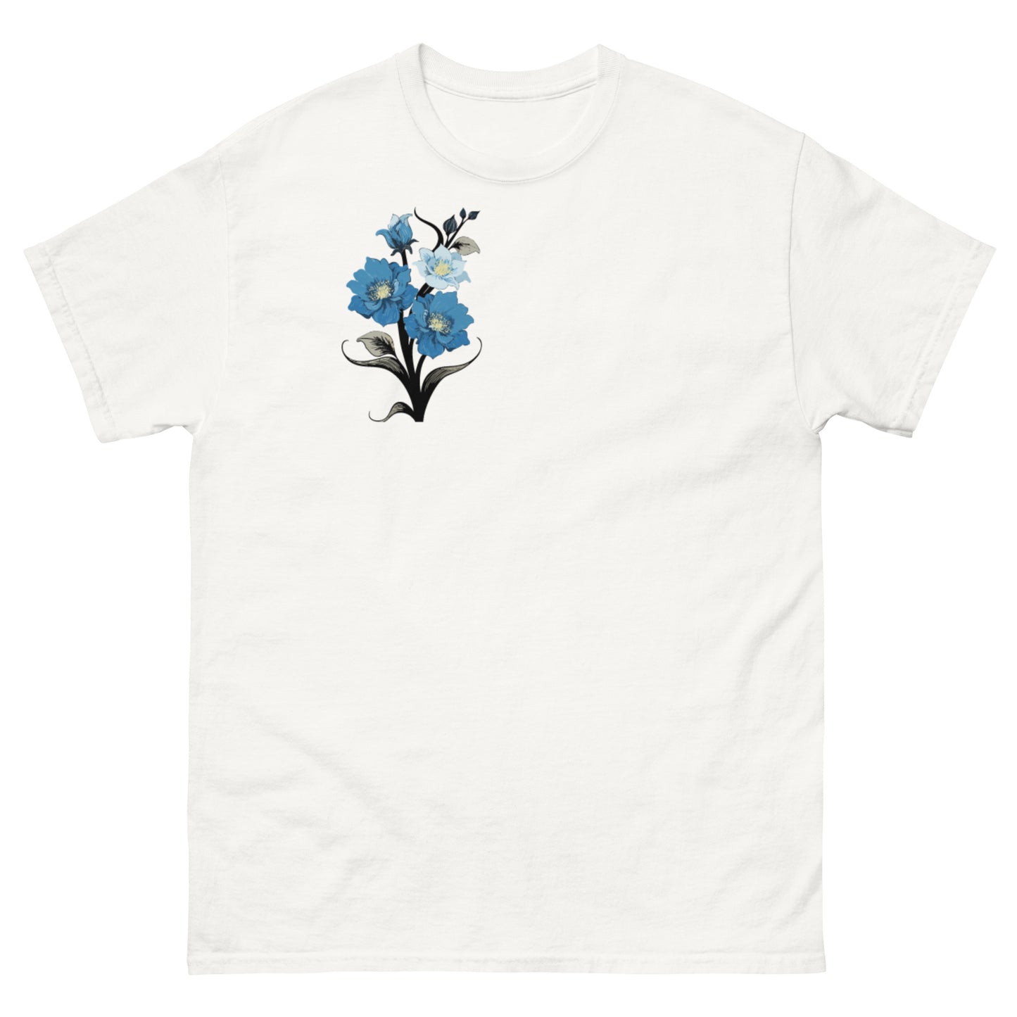 Blue Sakura Comic T-Shirt