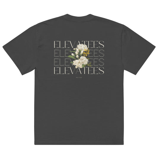 Heavyweight ElevaTees Vintage Flower T-Shirt