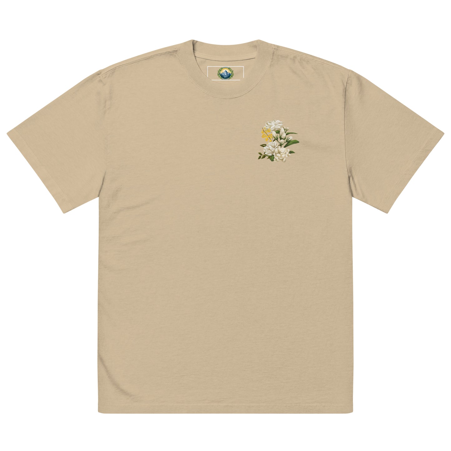 Heavyweight ElevaTees Vintage Flower T-Shirt