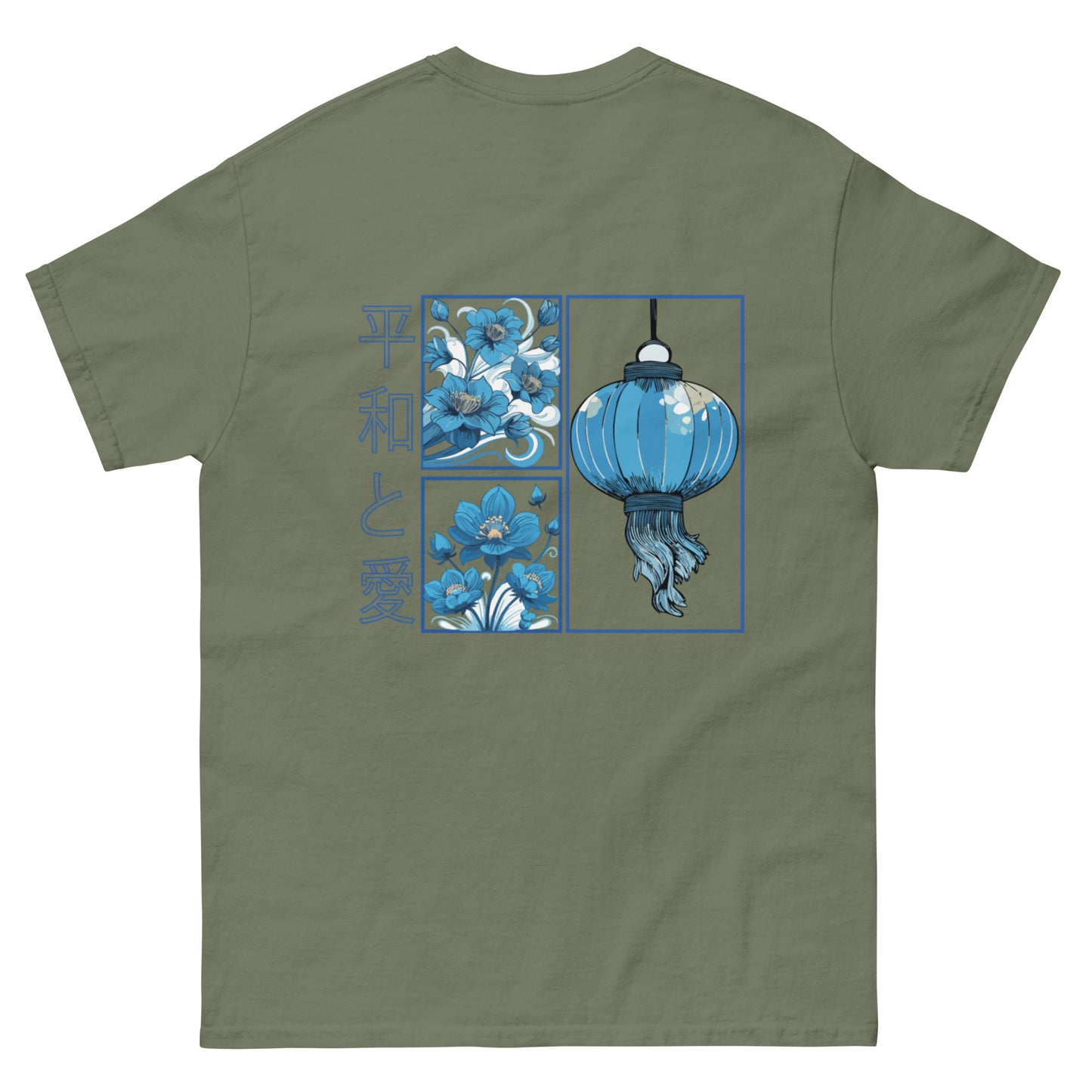 Blue Sakura Comic T-Shirt