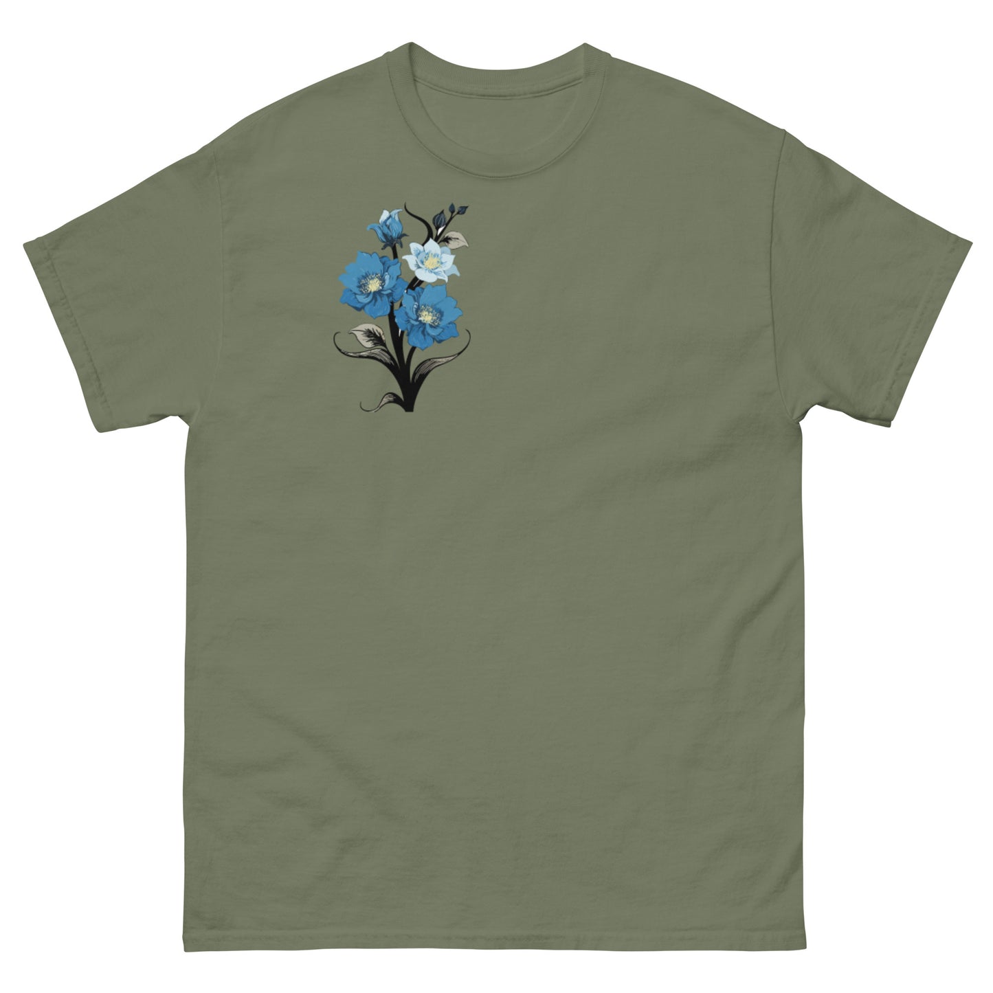 Blue Sakura Comic T-Shirt