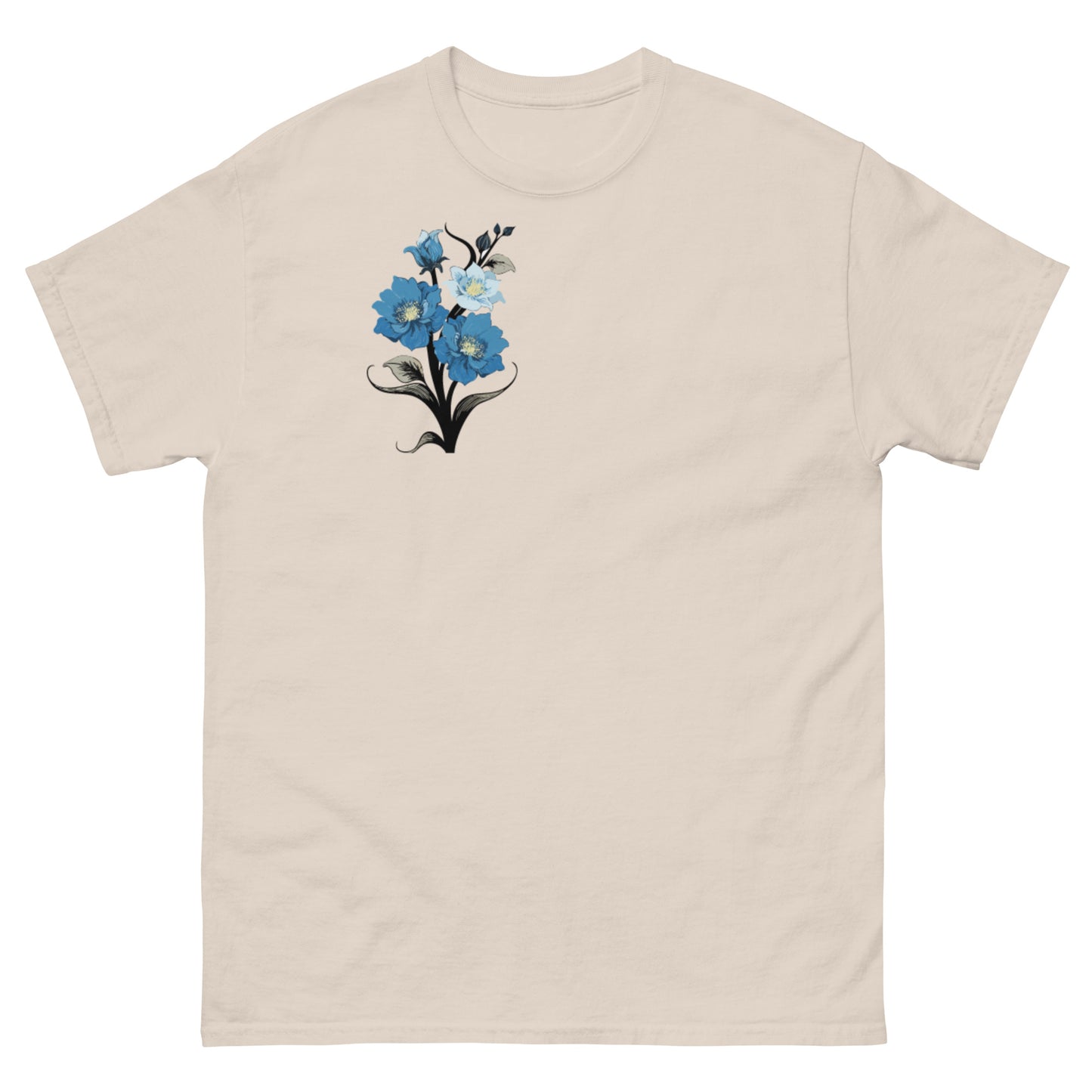 Blue Sakura Comic T-Shirt