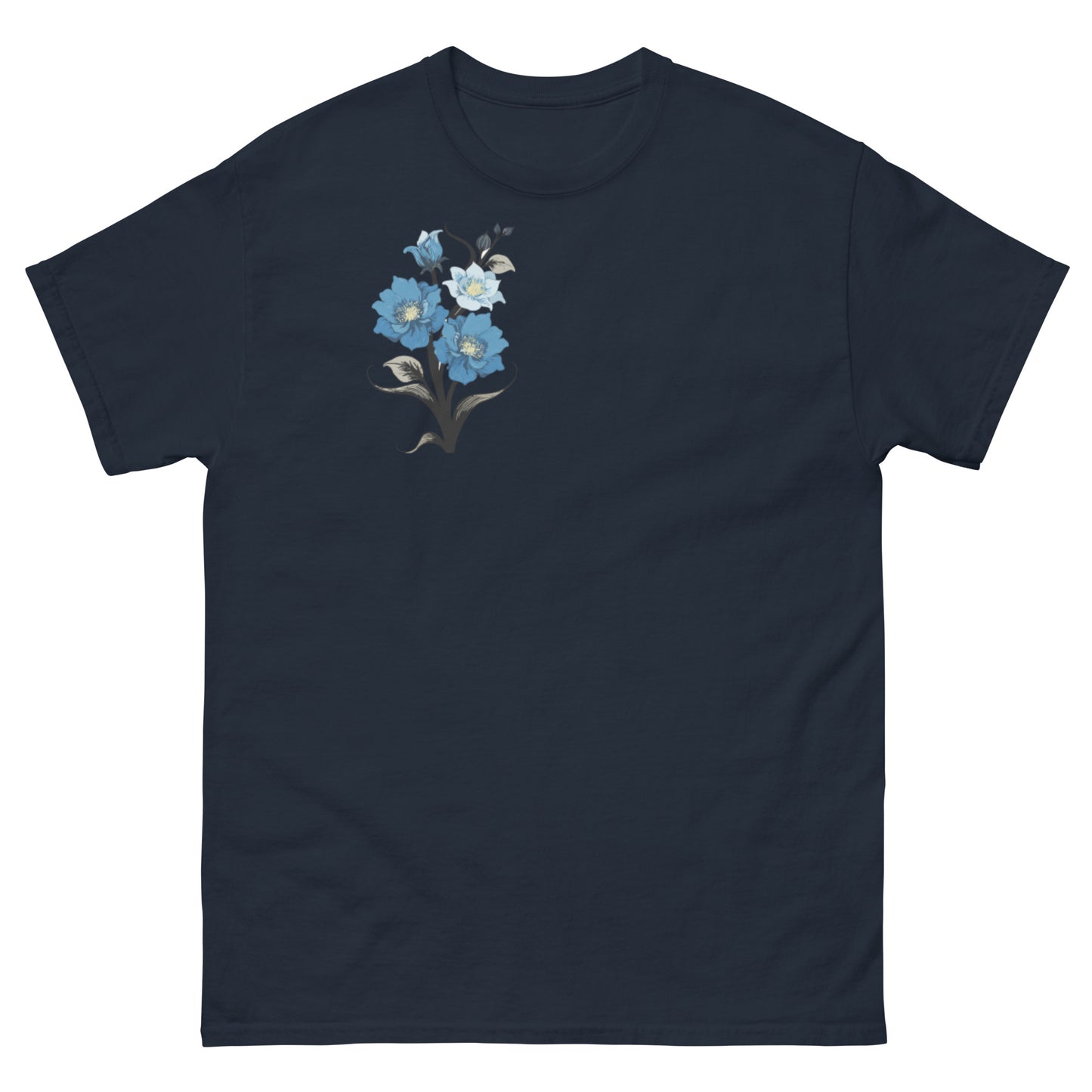 Blue Sakura Comic T-Shirt