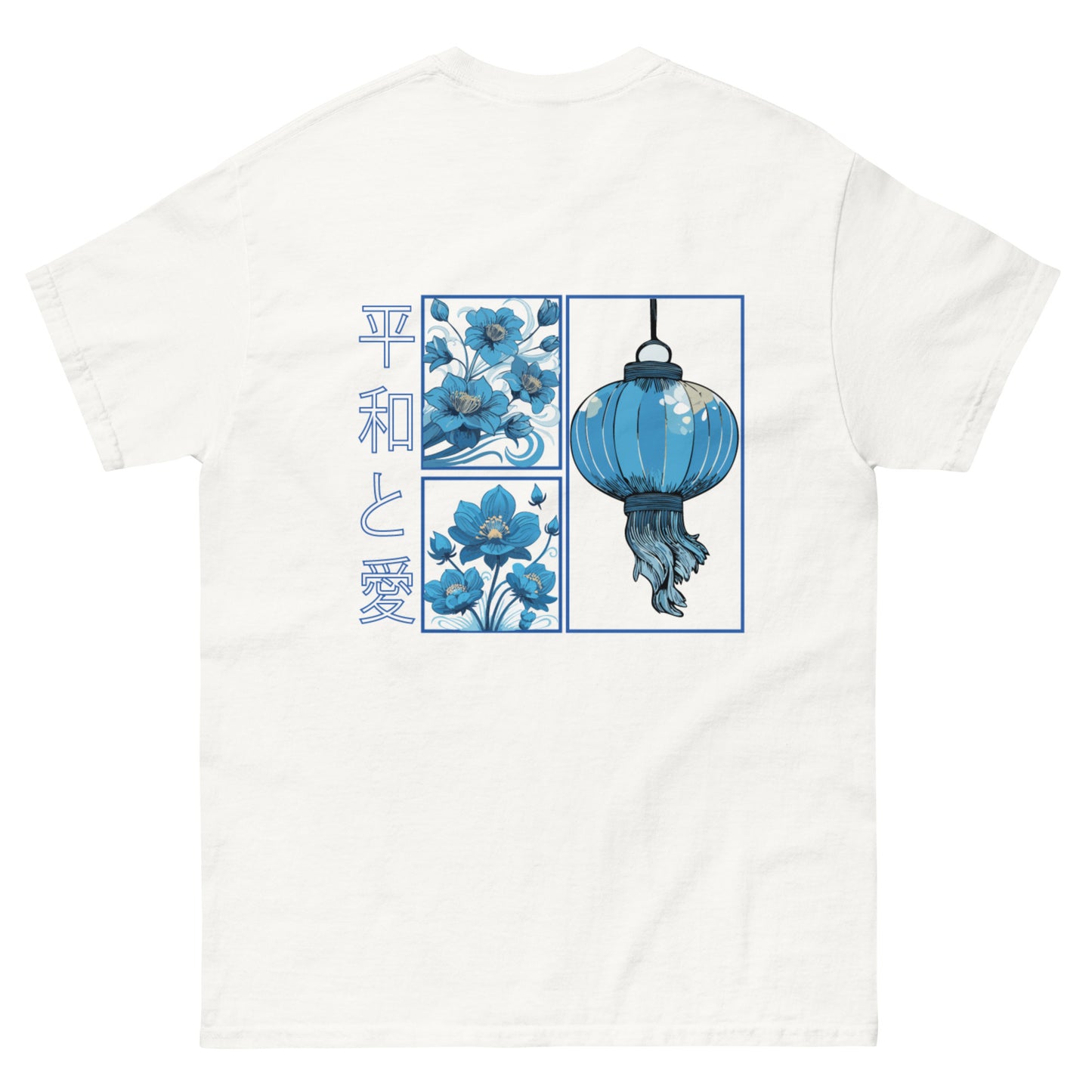 Blue Sakura Comic T-Shirt